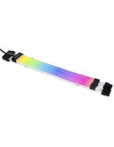 LIAN LI Strimer Plus V2 8 pines (PW8-PV2) - Cable de alimentacion RGB VGA direccionable (sin controlador incluido) - par