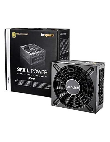 PSU SFX 600W 80+Gold Be Quiet! SFX L POWER. 1x 24pin, 1x 8pin CPU, 4x 8pin PCIE, 6x SATA