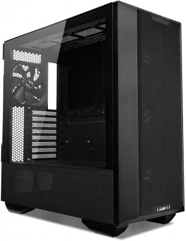 Gabinete E-ATX Lian Li Lancool III, Incluye 4 Fans 140mm Negros, Radiador 420mm Max, Color Negro