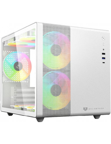 Gabinete Mini-ATX Balam Rush Tank Mini GI930 Blanco
 Almacen-Tienda OK DOCK