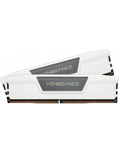 Memoria RAM DDR5 DIMM 32GB (2x 16GB) 5600MHz CL36, Corsair VENGEANCE, Intel XPM, Color Blanco CMK32GX5M2B5600C36W