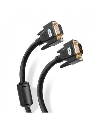 Cable de Video 1.8m VGA a VGA Steren. 500-070