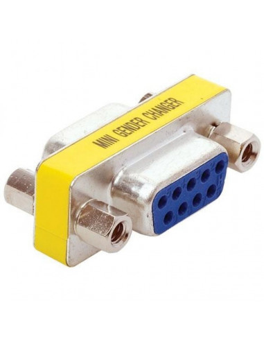 ADAPTADOR DE UNION HEMBRA A HEMBRA DB9