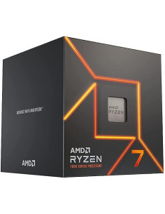 Procesador AMD Ryzen 7 7700 3.8GHz 8 Nucleos, 32MB Cache, Graficos AMD Radeon, Disipador AMD Wraith Prism AM5