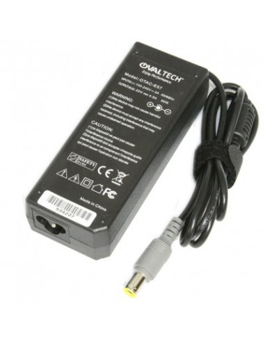 Adaptador de corriente para computadora portatil, marca OVALTECH. OTAC-E57, Compatible con LENOVO, IBM, con cable de 20V