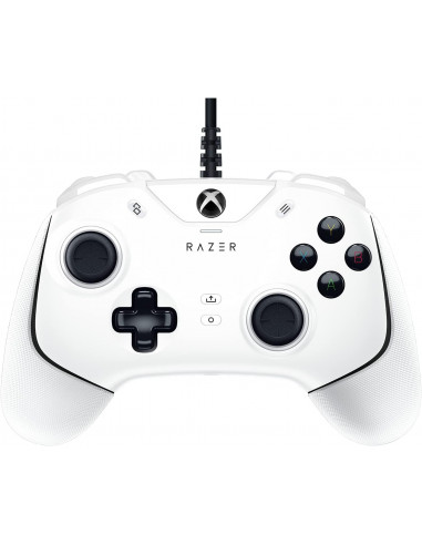 Control Alambrico RAZER Wolverine V2, Para  PC, Xbox One, Xbox Series S, Xbox Series X, Color Blaco