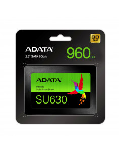 SSD SATA 2.5" 960GB Adata SU630, Lectura 520MB/s Escritura 450MB/s. ASU630SS-960GQ-R