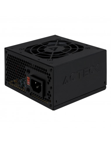 PSU ATX 500W Acteck Slim. 1x 24pin, 1x 4pin CPU, 2x SATA, 2x LP4, 1x Floppy