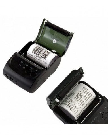 Impresora termica de recibos, Bluetooth/USB Wireless Mobile POS impresora de recibos de impacto para PC, Android, iPhone