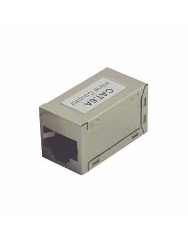 Cople de Union RJ45 Cat6A Hembra - Hembra Linkedpro LP-KJ-6A-47, Hasta 10Gbsp, Metalico