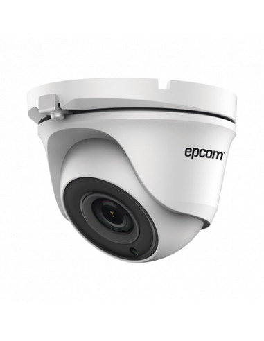 Eyeball TURBOHD 1 Megapixel / METALICA / Angular 92? / Lente 2.8 mm / IR 20 mts / Exterior IP66 / TVI-AHD-CVI-CVBS / Dwd