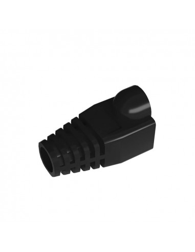 Capuchon de Plastico RJ45 Gigatech, Color Negro