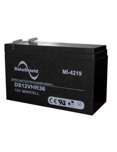 Batería para No Break DATASHIELD MI-4219 - Negro, 12 V, 9 AH