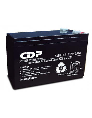 Batería modelo CDP - Negro, 12 V