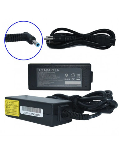 Cargador / Adaptador para Laptop GENERICO 45W AC-HP AZUL de 45W 19.5V 2.31A (4.5*3.0) - 