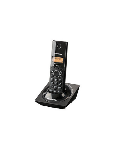 Teléfono Inalámbrico PANASONIC KX-TG1711MEB - Escritorio, Negro, No, Si, LCD