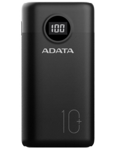 PowerBank  ADATA AP10000QCD - Negro, 10 000 mAh