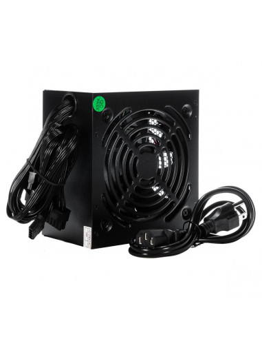 Fuente de Poder EVOTEC P4600W - Negro, 600 W, PC