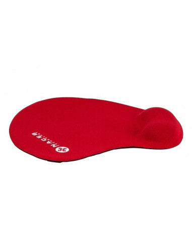 Mouse Pad Naceb Technology - Rojo, Gel