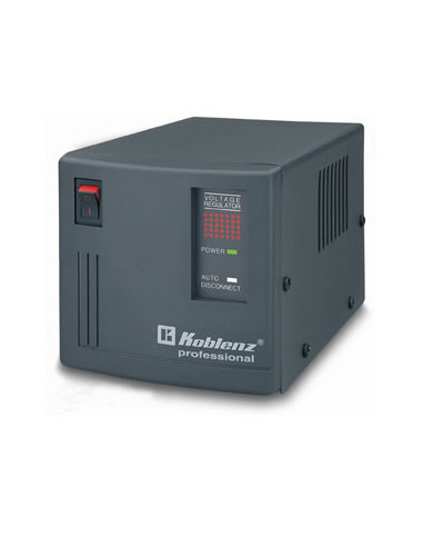 Regulador KOBLENZ ER-2550 - 6, Negro, Oficina, 2500 VA, 2000 W