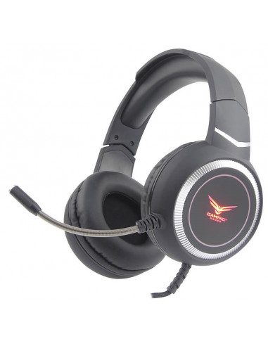 Audífonos Gamer  Naceb Technology NA-0311 - Negro, 2 m