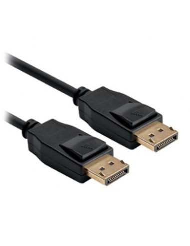 Cable Displayport - V1.2, 4K, 2 M, DisplayPort a DisplayPort, Macho/Macho, Negro, 695263, BROBOTIX