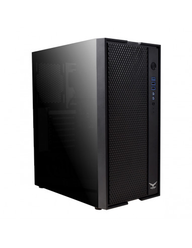 Gabinete Gaming Naceb Technology NA-0611 - Gabinete, Negro