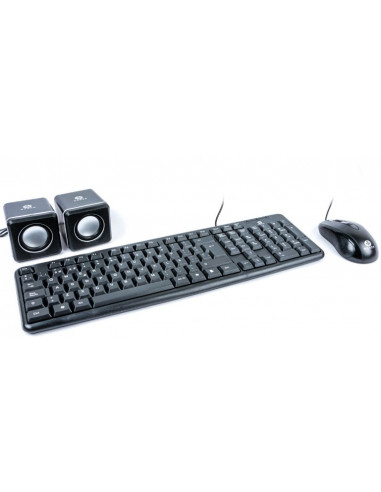 Kit de Teclado y Mouse Naceb Technology - Negro