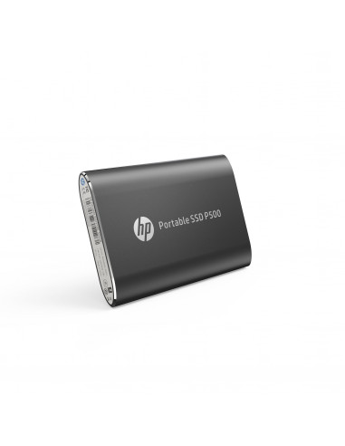 Unidad de Estado Solido Externo (SSD) HP modelo P500 de 500GB Negro 7NL53AA