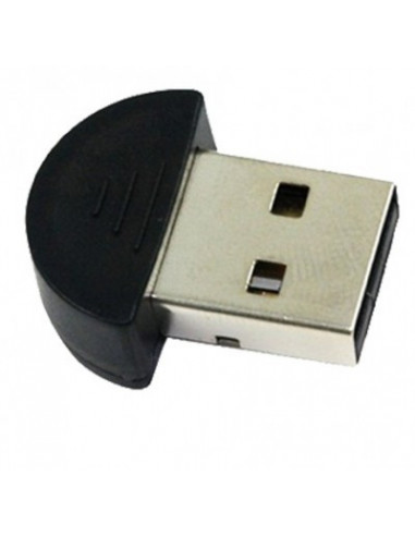 Convertidor USB a Bluetooth - V2.0, Clase 2, Alta Velocidad hasta 2 Mps, Alcance 10m, Negro, 531233 BROBOTIX