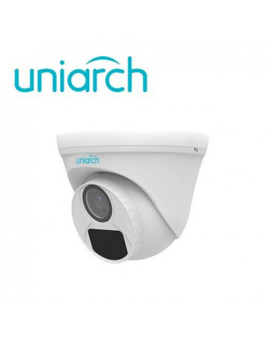 Cámara Análoga Turret 5MP (UAC-T115-F28) / Lente fijo 2.8mm / IR 20 mts / IP67 / dWDR / AHD-TVI-CVI-CVBS / Plástico - 