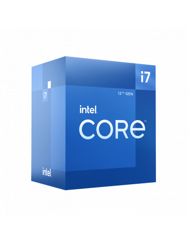 Procesador Intel Core i7-12700 - 2.10GHz, 8 núcleos Socket 1700, 12 MB Caché, Alder Lake. (COMPATIBLE SOLO CON MB CHIPSET 600)