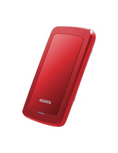 Disco Duro Externo ADATA HV300 - 1 TB, USB 3.2 (USB 3.1, 3.0, 2.0), 2.5 pulgadas, Rojo