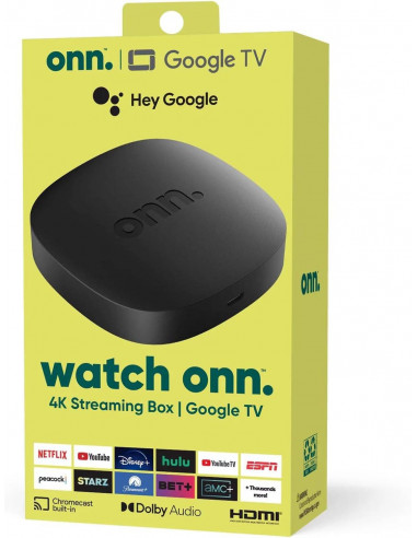 Onn Google TV 4K Negro - 