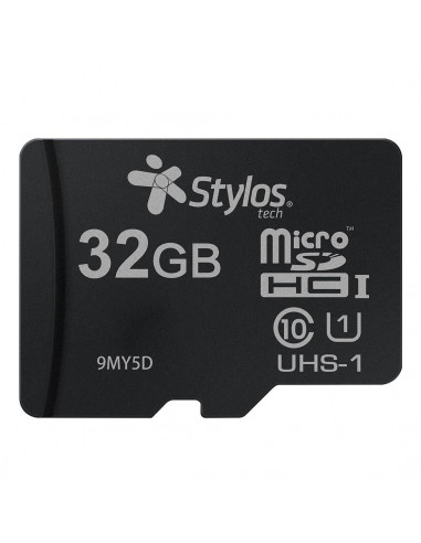 Memoria Micro SD 32GB C10 S/A STYLOS STMS323B. - 