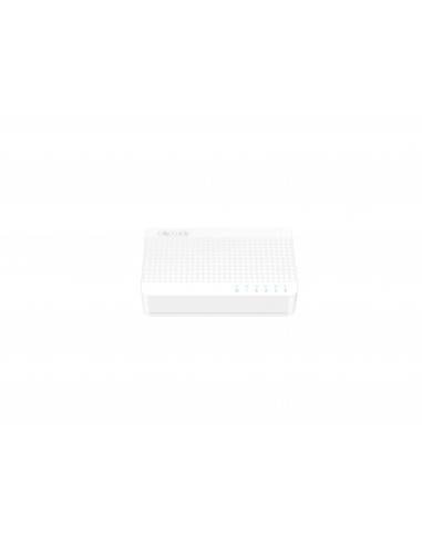 Switch TENDA S105 - Color blanco, 5 puertos, RJ-45