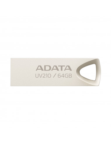 Memoria USB ADATA - Plata, 64 GB, USB 2.0