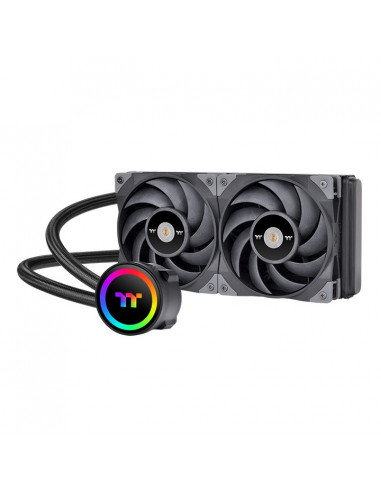 Enfriamiento Liquido Thermaltake ToughLiquid 240 ARGB Sync All-In One Liquid Cooler (CL-W319-PL12BL-A) - Color Negro