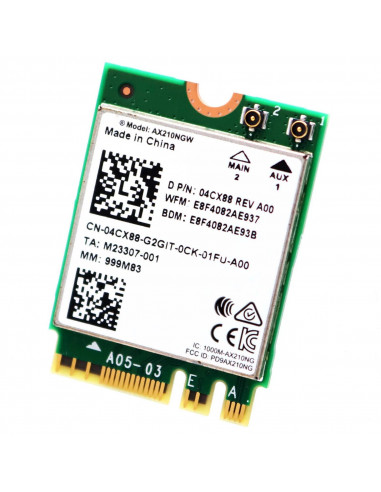 WIFI DELL M.2 - INTEL, AX210 4CX88 89572936