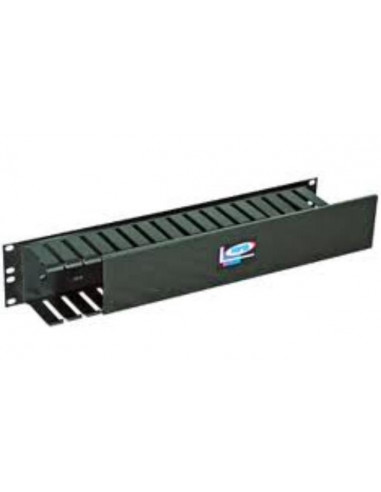 Organizador horizontal NORTH SYSTEM - Acero al carbón, Negro, 0, 93 kg, 7, 62cm