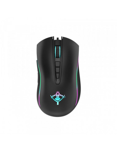 Mouse Gamer YEYIAN YMG-24110N GRAM S2000 RGB/8BTNS/6400DPI/USB/Negro - 