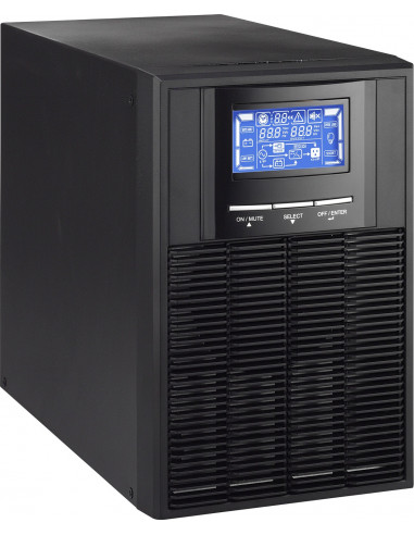 UPS Online con Doble Conversión VICA GAMMA 1K - 1000 VA, 900 W, 4 h, Negro