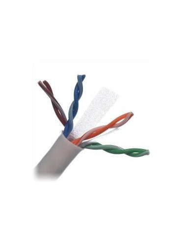 Bobina de Cable UTP CAT6+ BELDEN 2412 009a1000 - 305 m, Blanco, Interior, 100  Cobre