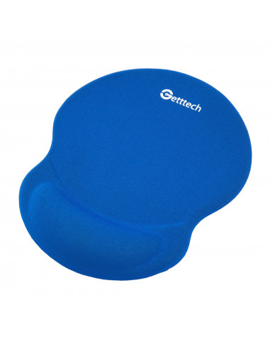 GETTTECH MOUSEPAD DE GEL - AZUL - MODELO: GGD-STD-01-BL