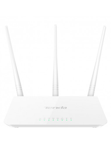 Router TENDA F3 - Omnidireccional, 3, Color blanco