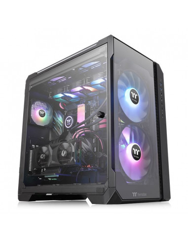 Gabinete  THERMALTAKE View 51 TG ARGB - Gabinete, Mini ITX hasta E-ATX, Negro