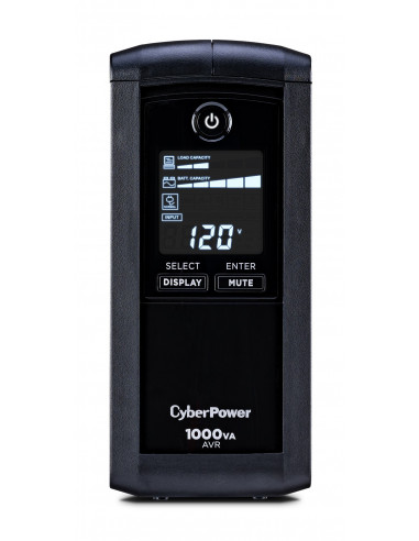 No-Break CyberPower - 1000 VA, 600 W, 8 h, Hogar y Oficina