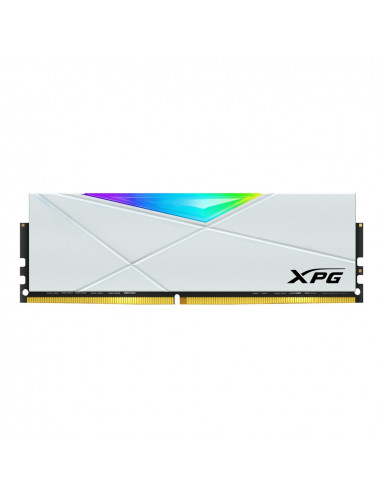 Memoria RAM DDR4 DIMM 8GB 3200MHz CL16, XPG SPECTRIX D50 RGB, Color Blanco. AX4U32008G16A-SW50