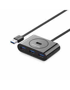 HUB USB 3.0 4 PUERTOS BLACK UGREEN 20291