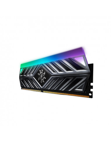 Memoria RAM DDR4 DIMM 8GB 3200MHz CL16, XPG SPECTRIX D41 RGB, Color Gris. AX4U32008G16A-ST41